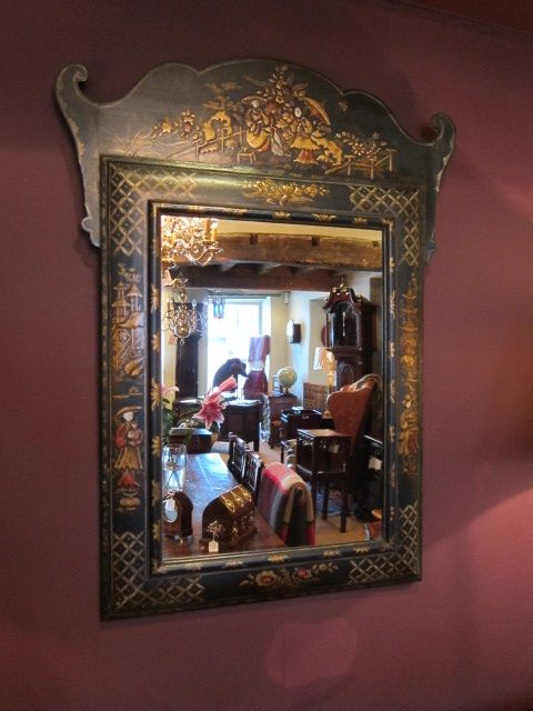 Decorative Victorian Oriental Wall Mirror