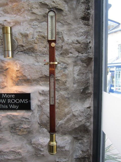 Early Victorian London Marine Stick Barometer
