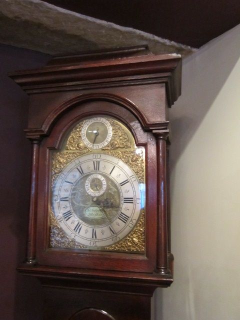 Small & Early George II Cottage Longcase Clock
