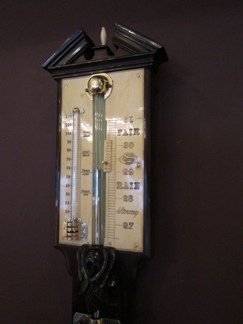 Top Quality Victorian Rosewood Stick Barometer
