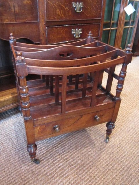 Fine Regency Rosewood Canterbury