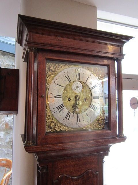 Superb Mid Georgian Burton of Kendal Longcase Clock