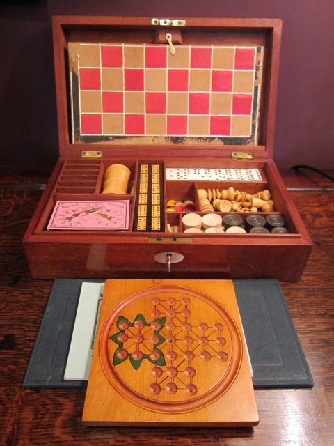 Edwardian Mahogany Games Compendium