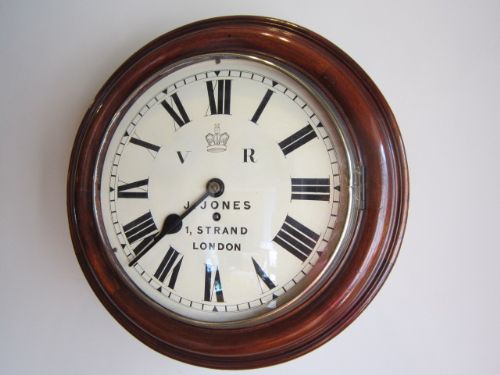 Original Victorian London Made Fusee Wallclock