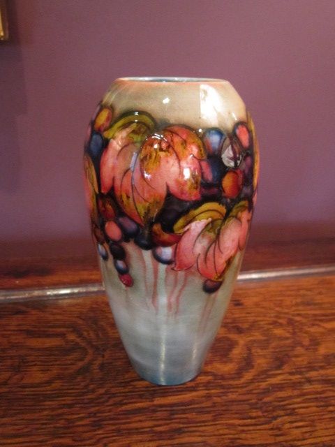 Moorcroft Leaf & Berries Flambe Vase