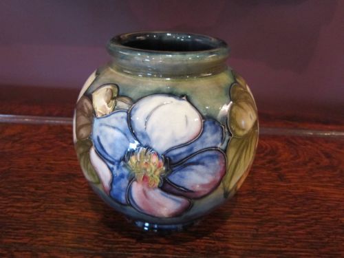 Moorcroft Clematis Globular Vase