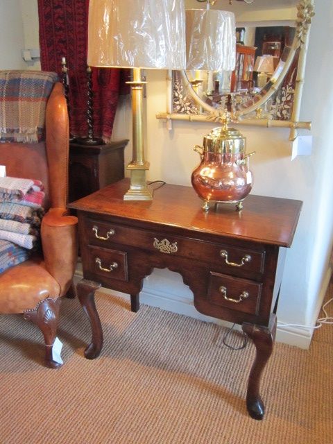 Original Mid Georgian Oak Lowboy