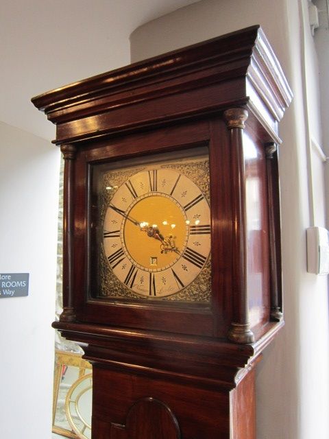 Rare George II Walnut Cottage Longcase Clock