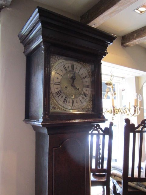 Superb George II Oak 8 Day Longcase Clock