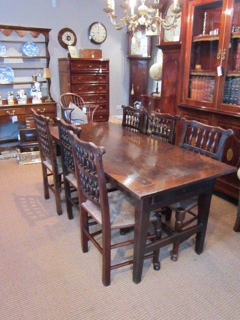 Late Georgian Oak Farmhouse Table