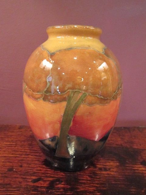 Moorcroft Eventide Roll Neck Vase