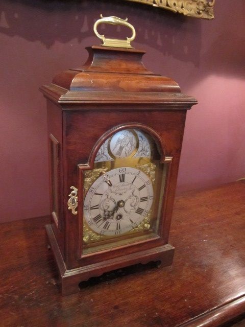 Fine George II Fusee Repeater Bracket Clock