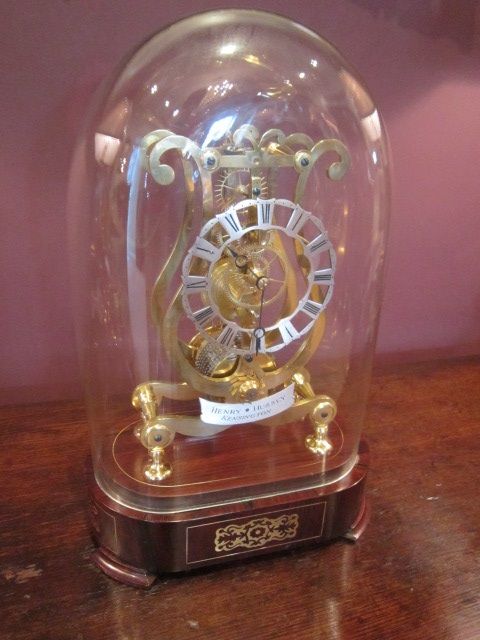 Top Quality Early Victorian Skeleton Clock