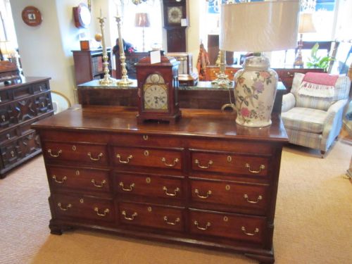 George III Crossbanded Lancashire Chest