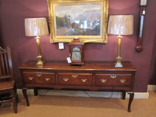 Fine George II Oak Low Dresser Base