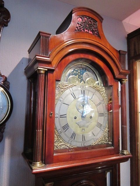 Fine & Small George II 8 Day London Longcase Clock