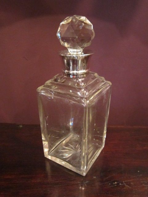 Quality Edwardian Silver Mounted Decanter