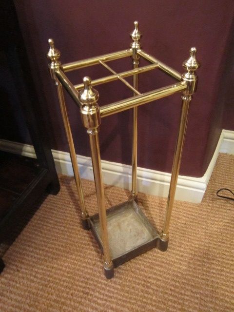 Victorian Brass Stick/umbrella Stand
