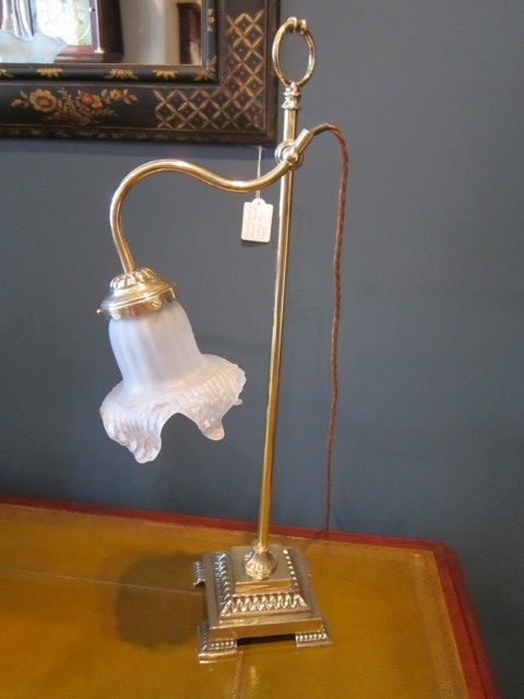 Edwardian Rise & Fall Desk/table Lamp