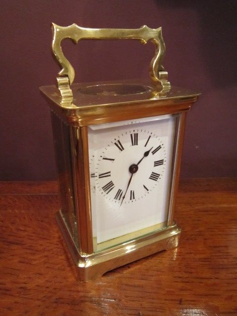 High Quality Victorian Brass Carriage Clock