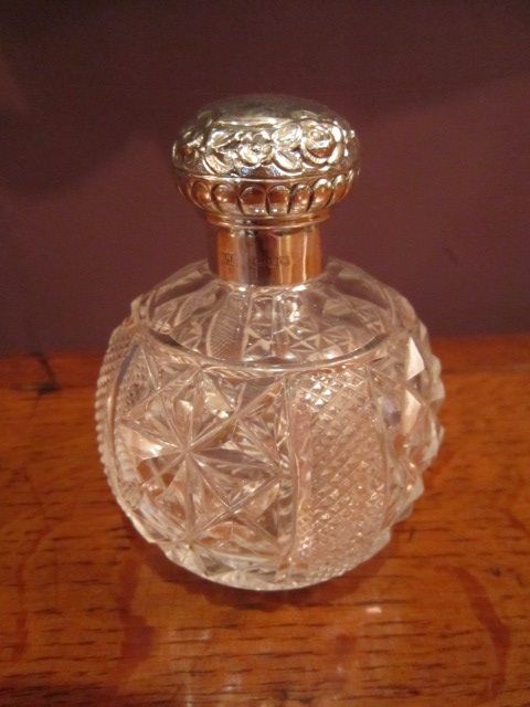 Edwardian London Silver Scent Bottle