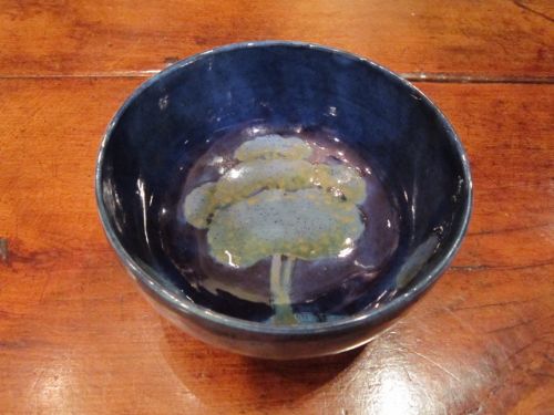 Moorcroft Moonlit Blue Deep Bowl