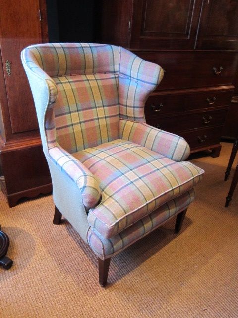 Top Quality Victorian Wing Armchair