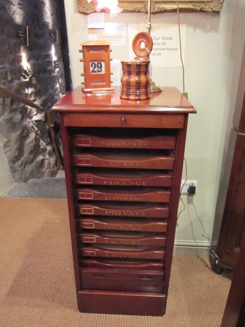 Top Quality Edwardian Filing Cabinet