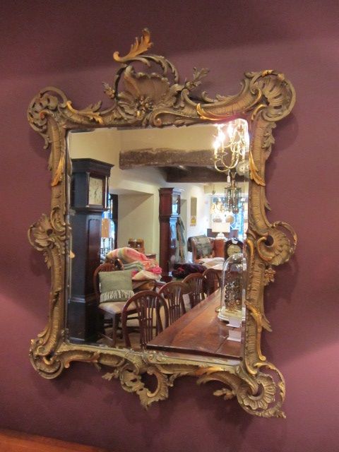 Superb Regency Timber Gilt Wall Mirror