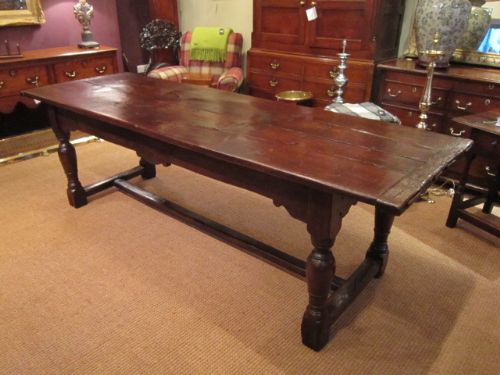 Superb George I Oak Refectory Table