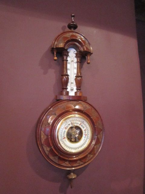 Very Small Victorian Pendant Barometer