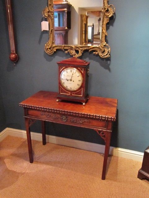 Fine Chippendale Period Fold Over Games Table