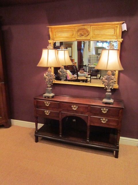 Small George III Open Potboard Dresser Base