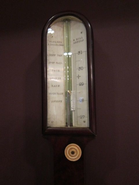 Fine Mid Victorian London Stick Barometer