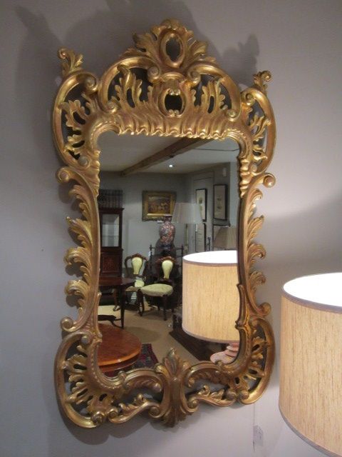 Impressive Edwardian Timber Gilt Wall Mirror