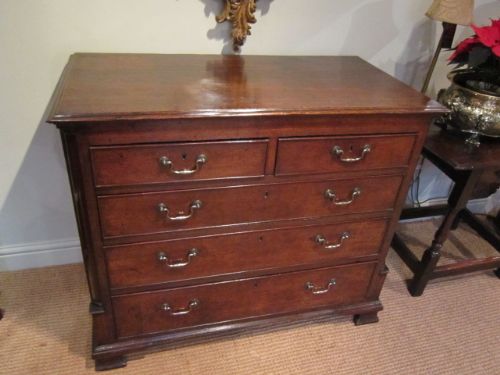 Superb George II Country Oak Chest of Drawers