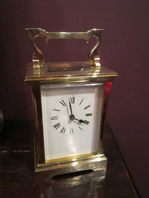 High Quality Victorian Brass Carriage Clock