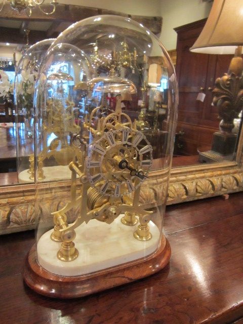 Top Quality Victorian Fusee Skeleton Clock