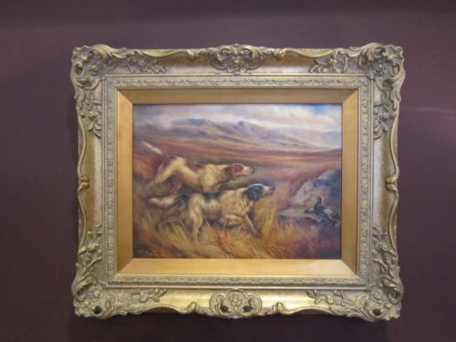 Fine Victorian Sporting Oil by Cleminson
