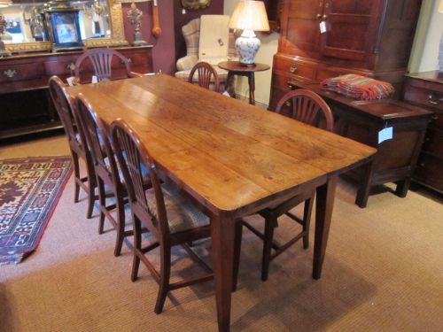 Original George III Ash & Elm Farmhouse Table