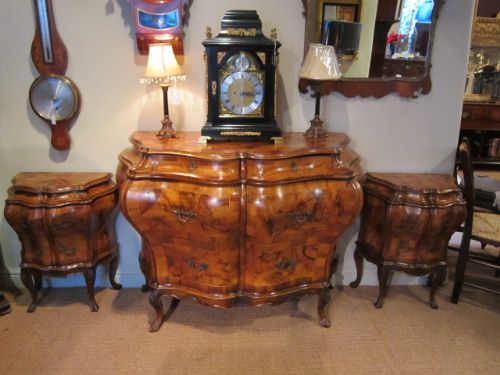 Edwardian Walnut Three Piece Bedroom Set
