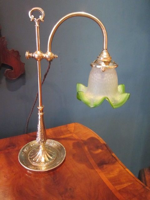Victorian Rise & Fall Desk/table Lamp
