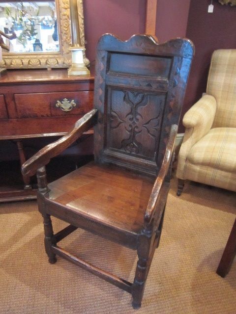 George I Period Oak Wainscot Chair