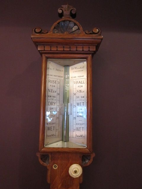 High Quality Victorian London Stick Barometer