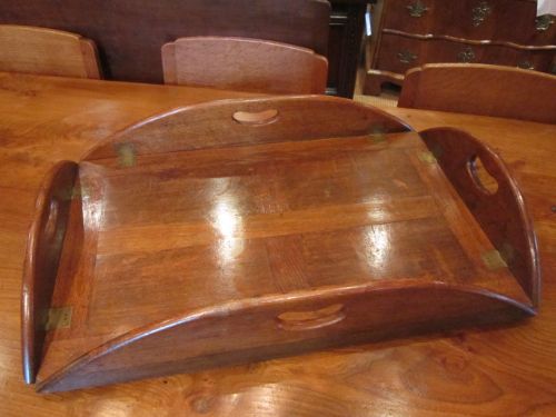 Top Quality Victorian Oak Butlers Tray