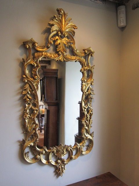 Victorian Rococo Timber Gilt Wall Mirror