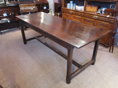 George III Oak Planked Farmhouse Table