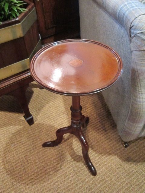 Quality Edwardian Inlaid Wine Table