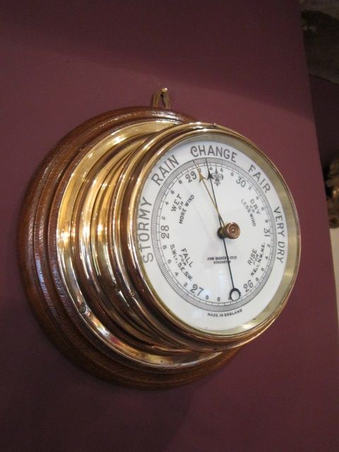 Top Quality Victorian London Marine Barometer