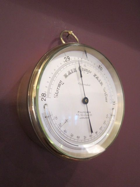 Superb Victorian London Marine Barometer